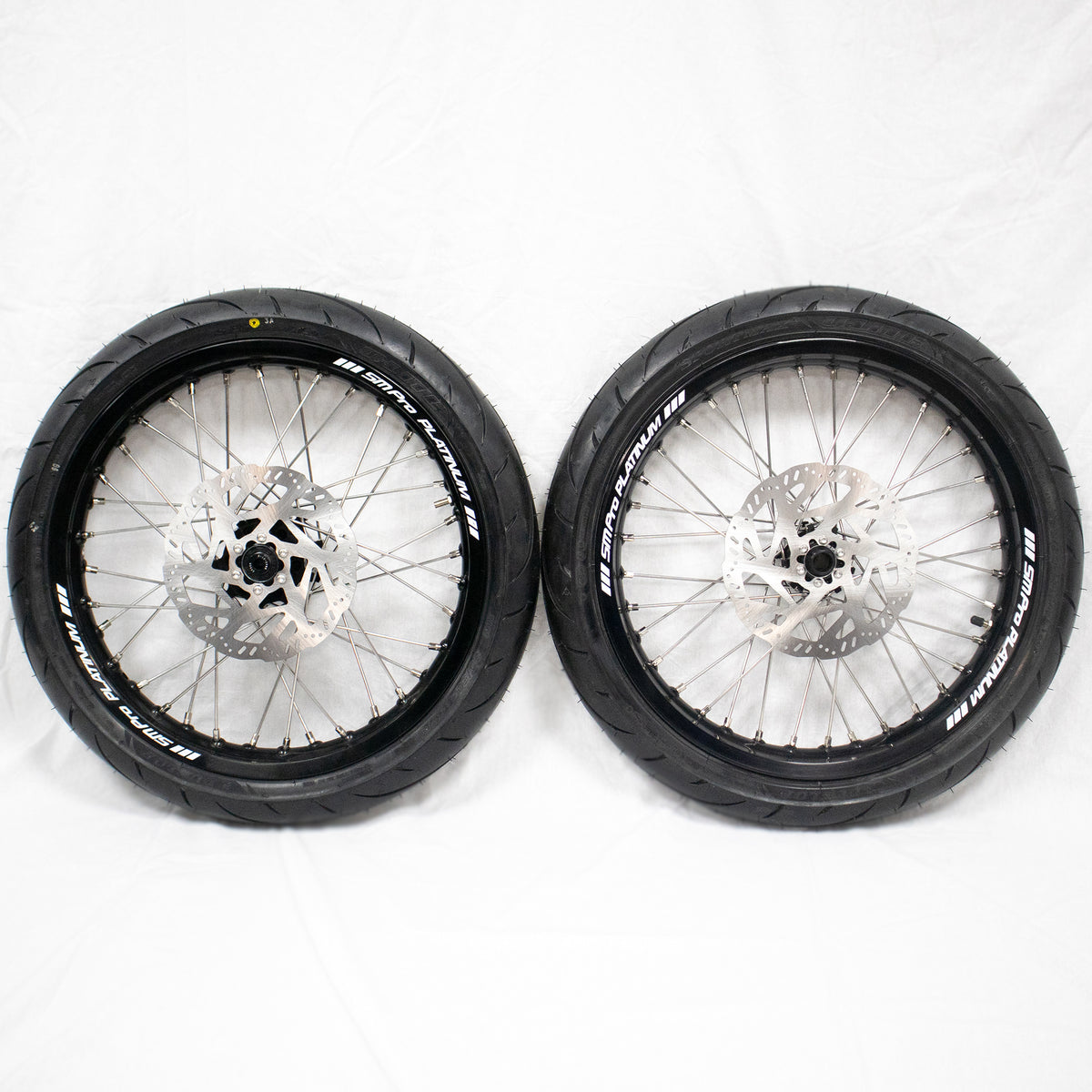 SM Pro 17 Zoll Kompletträder mit Michelin Supermoto Reifen